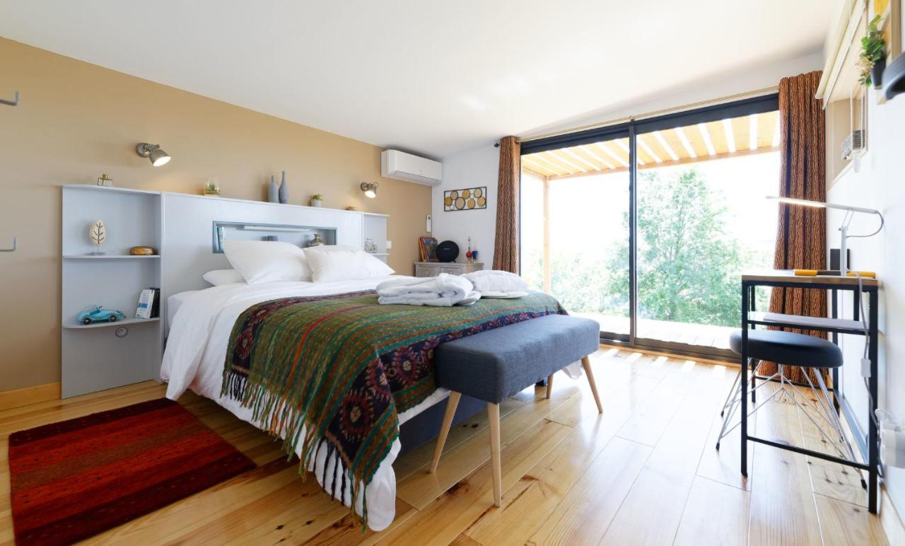 Chambre D'Hotes De Charme A La Maison Bleue Savignac-Mona 외부 사진